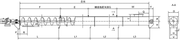 LS型螺旋輸送機 LS型螺旋輸送機